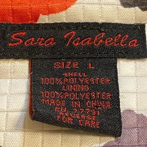 Sara Isabella floral open jacket size L - Picture 11 of 11